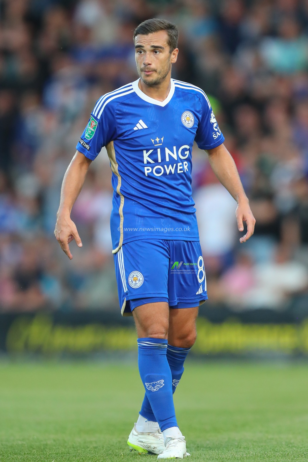 Harry Winks #8 of Leicester City during the Carabao Cup match Burton Albion vs Leicester City at Pirelli Stadium, Burton upon Trent, United Kingdom, 9th August 2023

(Photo by Gareth Evans/News Images)