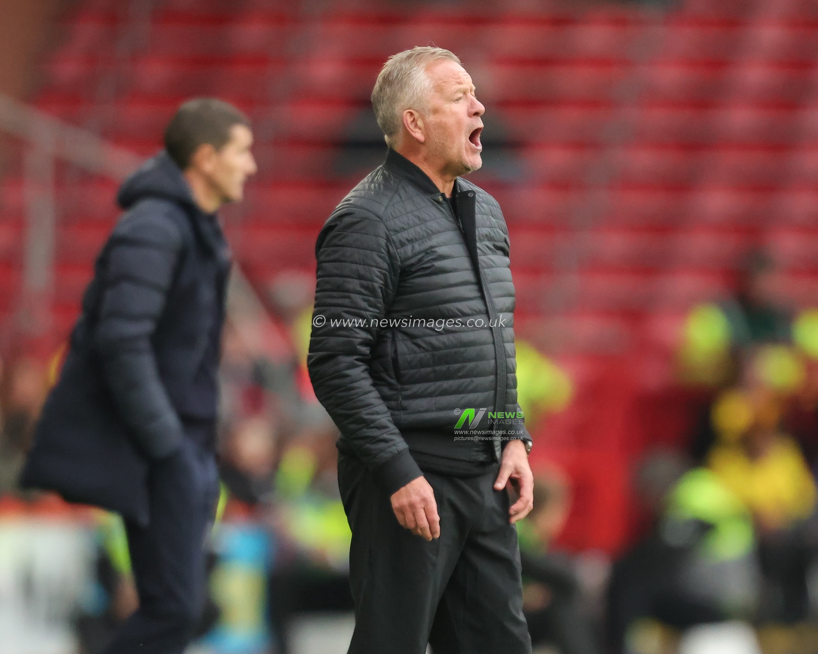   Chris Wilder  manager of Sheffield United during the Sky Bet Championship match Sheffield United vs Watford at Bramall Lane, Sheffield, United Kingdom, 18th October 2025

(Photo by Richard Bierton/News Images)