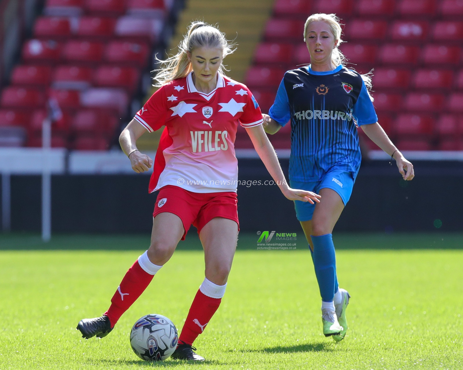 Images taken during the North East Regional Womenâ€™s Football League match Barnsley FC Women vs Alnwick Town Ladies at Oakwell, Barnsley, United Kingdom, 3rd September 2023

(Photo by James Heaton/News Images)