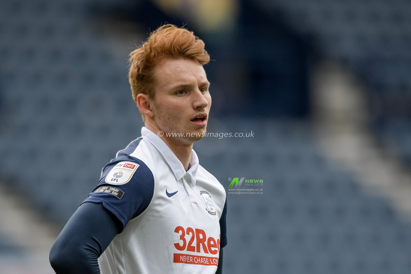 Sepp van den Berg #2 of Preston North End in action during the game
