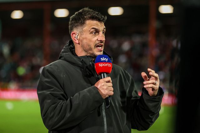 Jon Wilkin speaks on Sky Sports Rugby League during the Betfred Super League round 6 match Hull KR vs St Helens at Sewell Group Craven Park, Hull, United Kingdom on 27 March 2026

(Photo by Alfie Cosgrove/News Images)