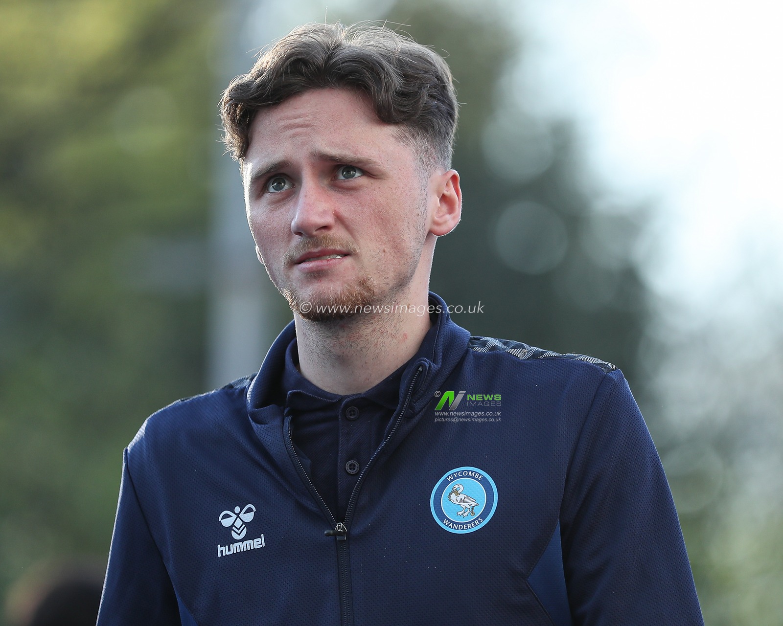 Alex Lowry of Wycombe Wanderers arrives at stadium ahead of the Sky Bet League 1 match Huddersfield Town vs Wycombe Wanderers at John Smith's Stadium, Huddersfield, United Kingdom, 8th April 2025

(Photo by Jorge Horsted/News Images)
