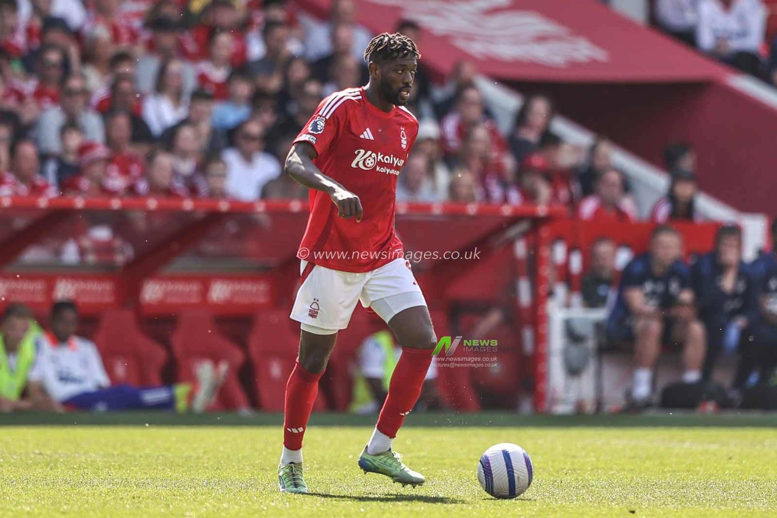 Ibrahim SangarÃ© of Nottingham Forest during the Premier League match Nottingham Forest vs Leicester City at City Ground, Nottingham, United Kingdom, 11th May 2025

(Photo by Alfie Cosgrove/News Images)