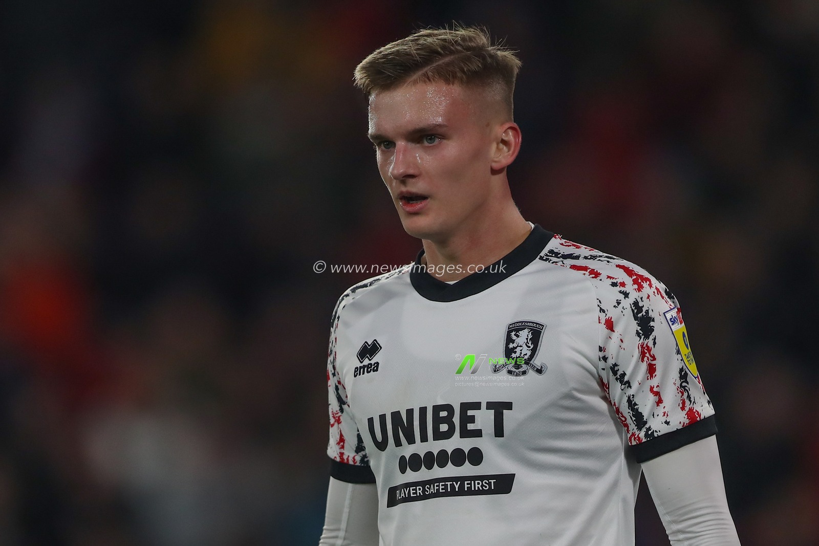 Marcus Forss #21 of Middlesbrough during the Sky Bet Championship match Sheffield United vs Middlesbrough at Bramall Lane, Sheffield, United Kingdom, 15th February 2023

(Photo by Gareth Evans/News Images)