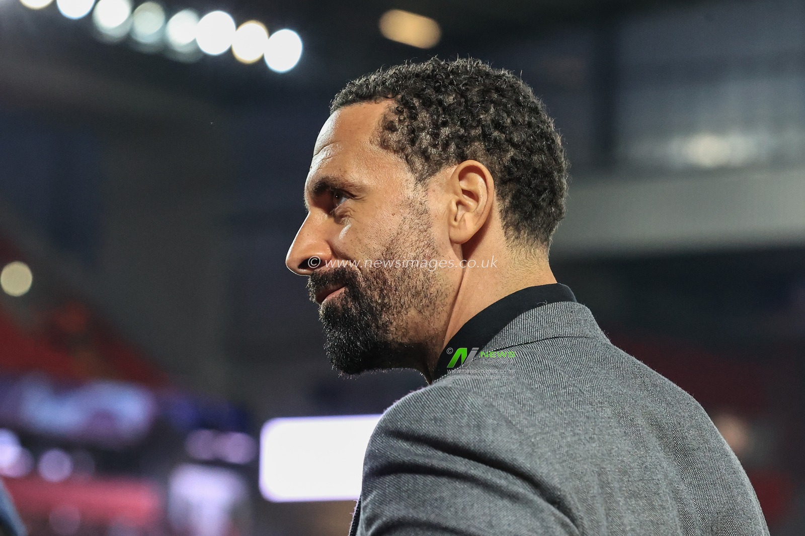 Rio Ferdinand is in attendance