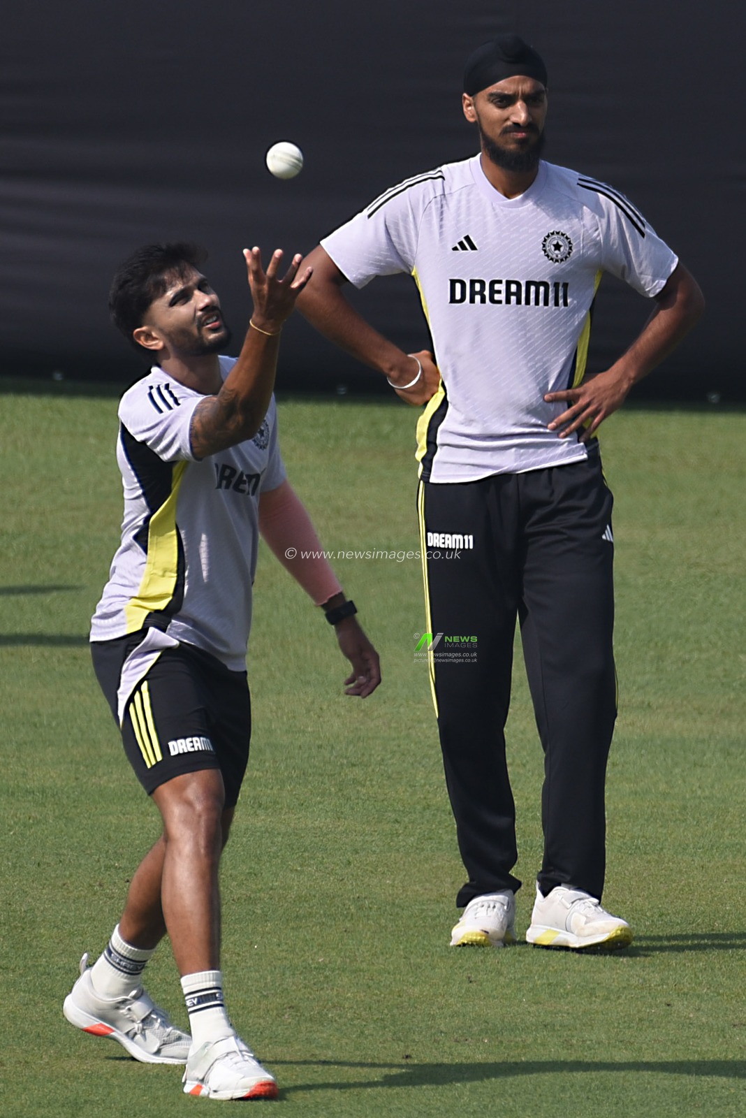 Indian blower Axar Patel  during a practice session ahead of their first Twenty20 international cricket match against England at the Eden Gardens in Kolkata on January 20. 2025.Pictures by Debajyoti Chakraborty.(Photo: Debajyoti Chakraborty/News Images)