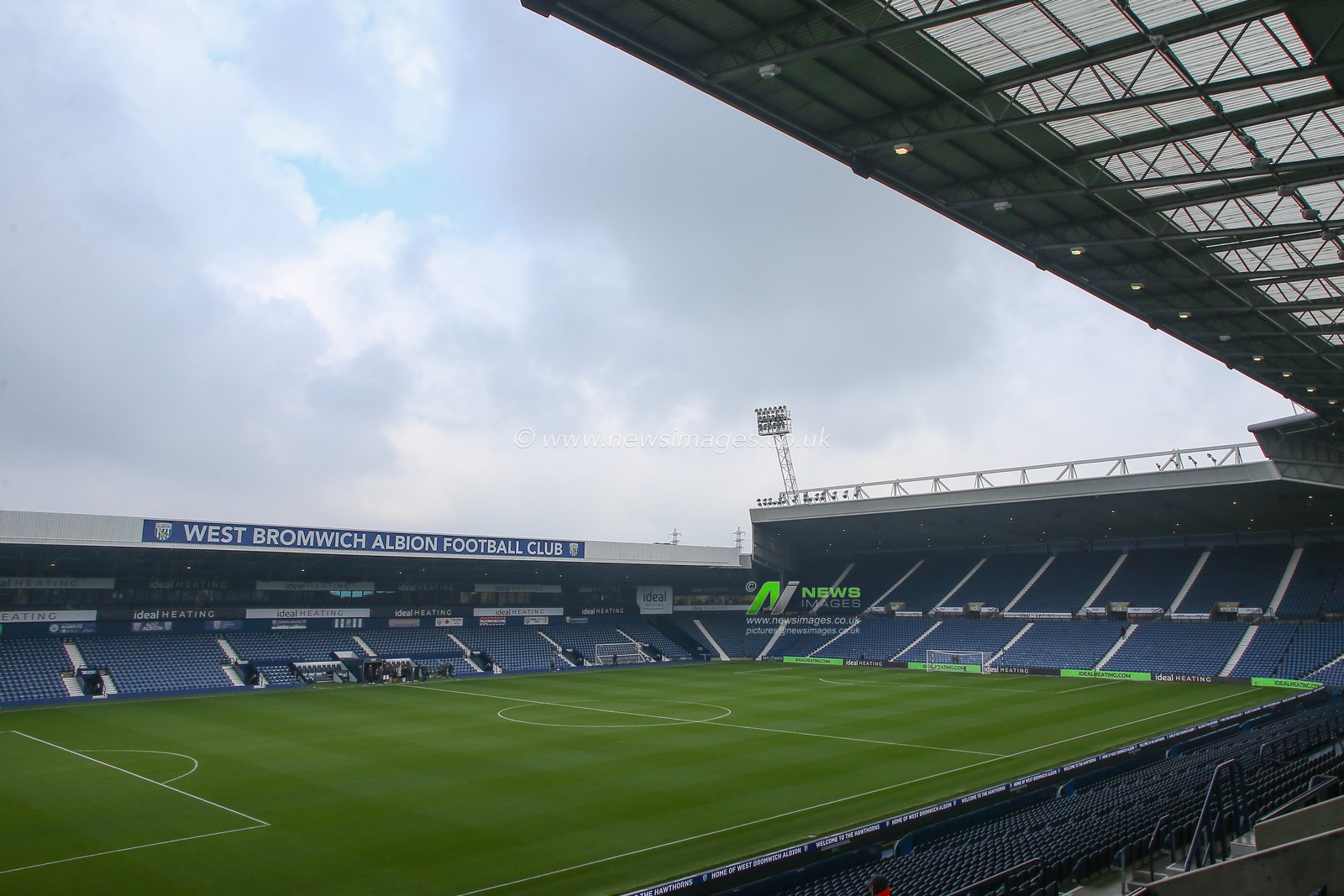A general view inside of The Hawthorns, home of West Bromwich Albion ahead of the Sky Bet Championship match West Bromwich Albion vs Sunderland at The Hawthorns, West Bromwich, United Kingdom, 23rd April 2023

(Photo by Gareth Evans/News Images)
