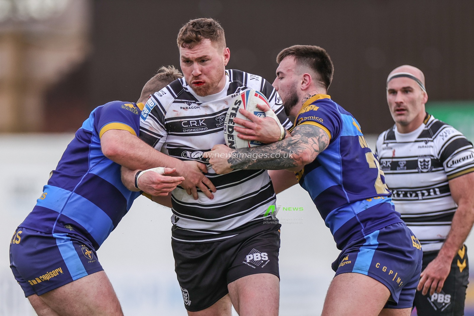 Scott Taylor #30 of Hull FC in action during the Rugby League Pre Season match Wakefield Trinity vs Hull FC at The Be Well Support Stadium, Wakefield, United Kingdom, 5th February 2023

(Photo by Mark Cosgrove/News Images)