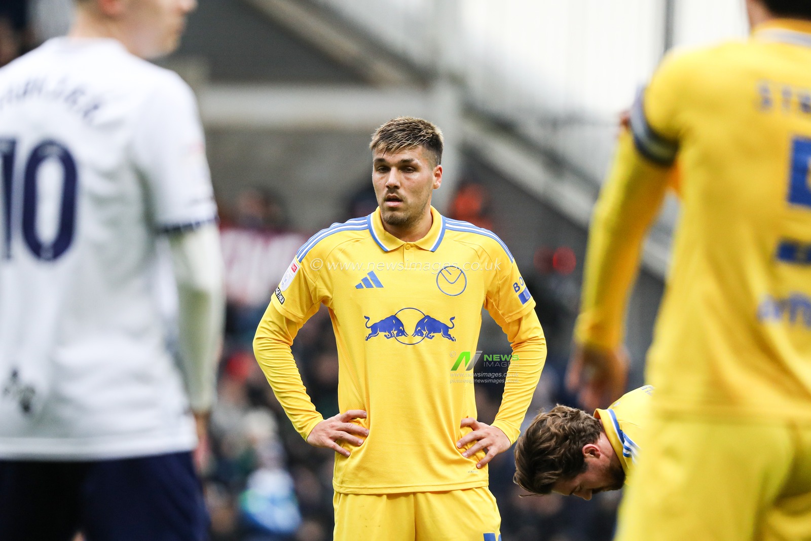 JoÃ«l Piroe of Leeds United during the Sky Bet Championship match Preston North End vs Leeds United at Deepdale, Preston, United Kingdom, 14th December 2024

(Photo by Jorge Horsted/News Images)