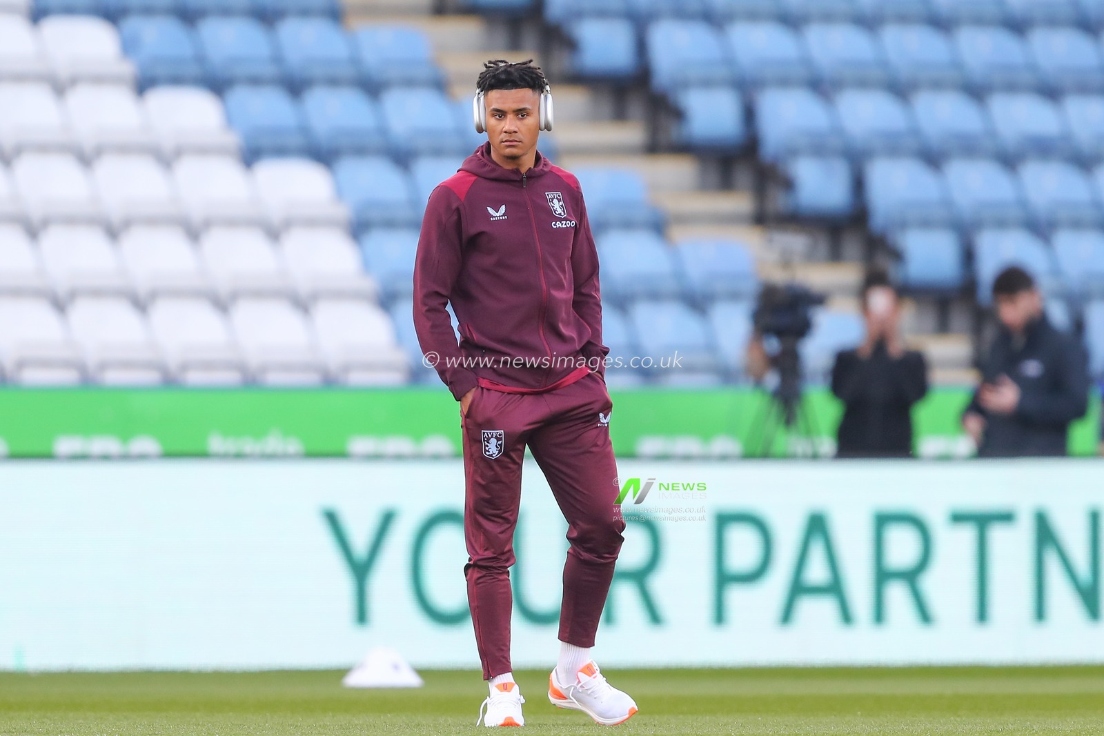 Ollie Watkins #11 of Aston Villa arrives ahead of the Premier League match Leicester City vs Aston Villa at King Power Stadium, Leicester, United Kingdom, 4th April 2023

(Photo by Gareth Evans/News Images)