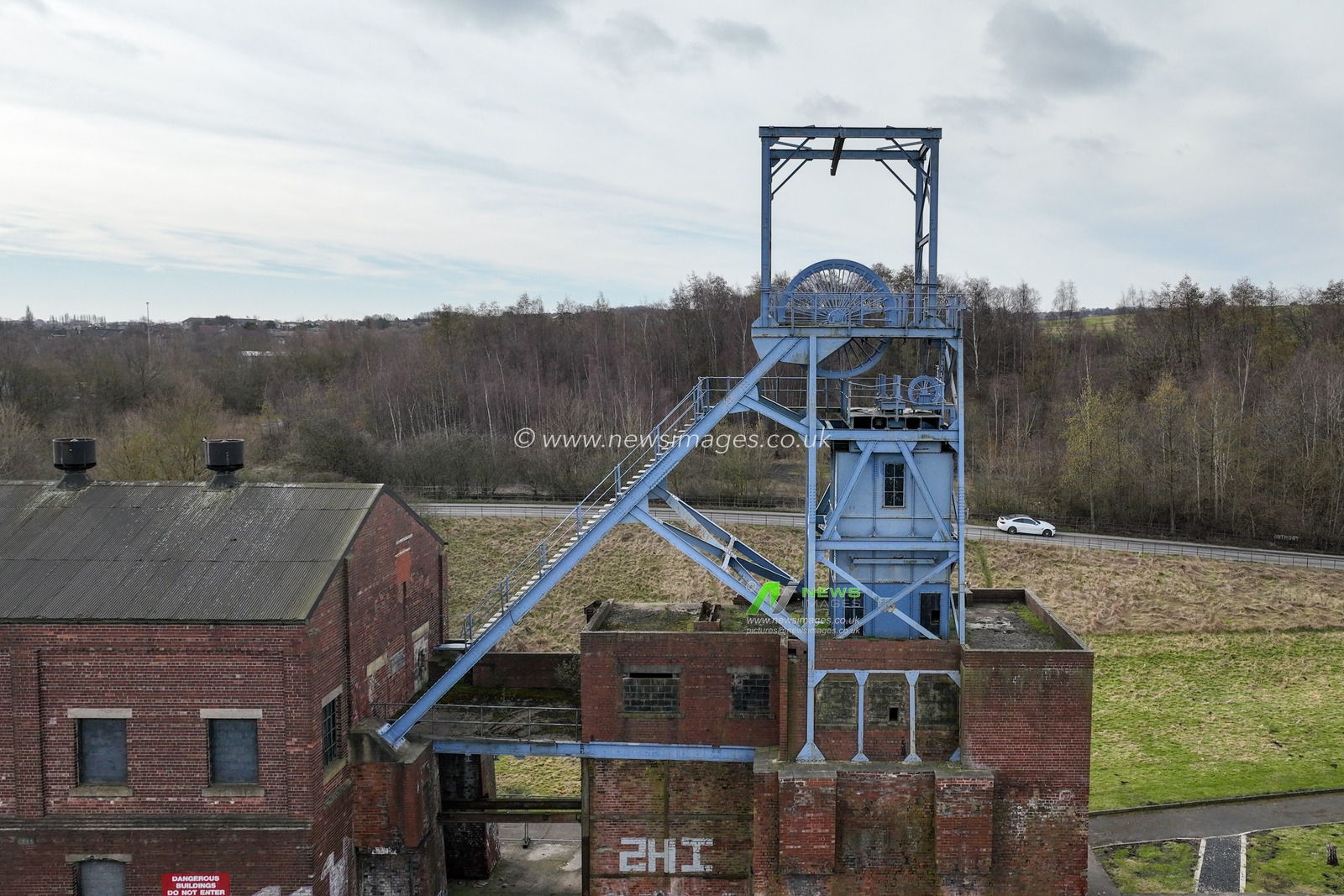 An aerial view of Barnsley Main Colliery pit head and winding gear on the 40th anniversary of the conclusion of the Miners' Strike in Britain was commemorated on March 3, 2025. This strike, which lasted nearly a year beginning on March 6, 1984, had a profound effect on British trade unionism, industry, economic policy, and the wider political landscape; at Barnsley Main Colliery, Barnsley, United Kingdom, 3rd March 2025

(Photo by Mark Cosgrove/News Images)