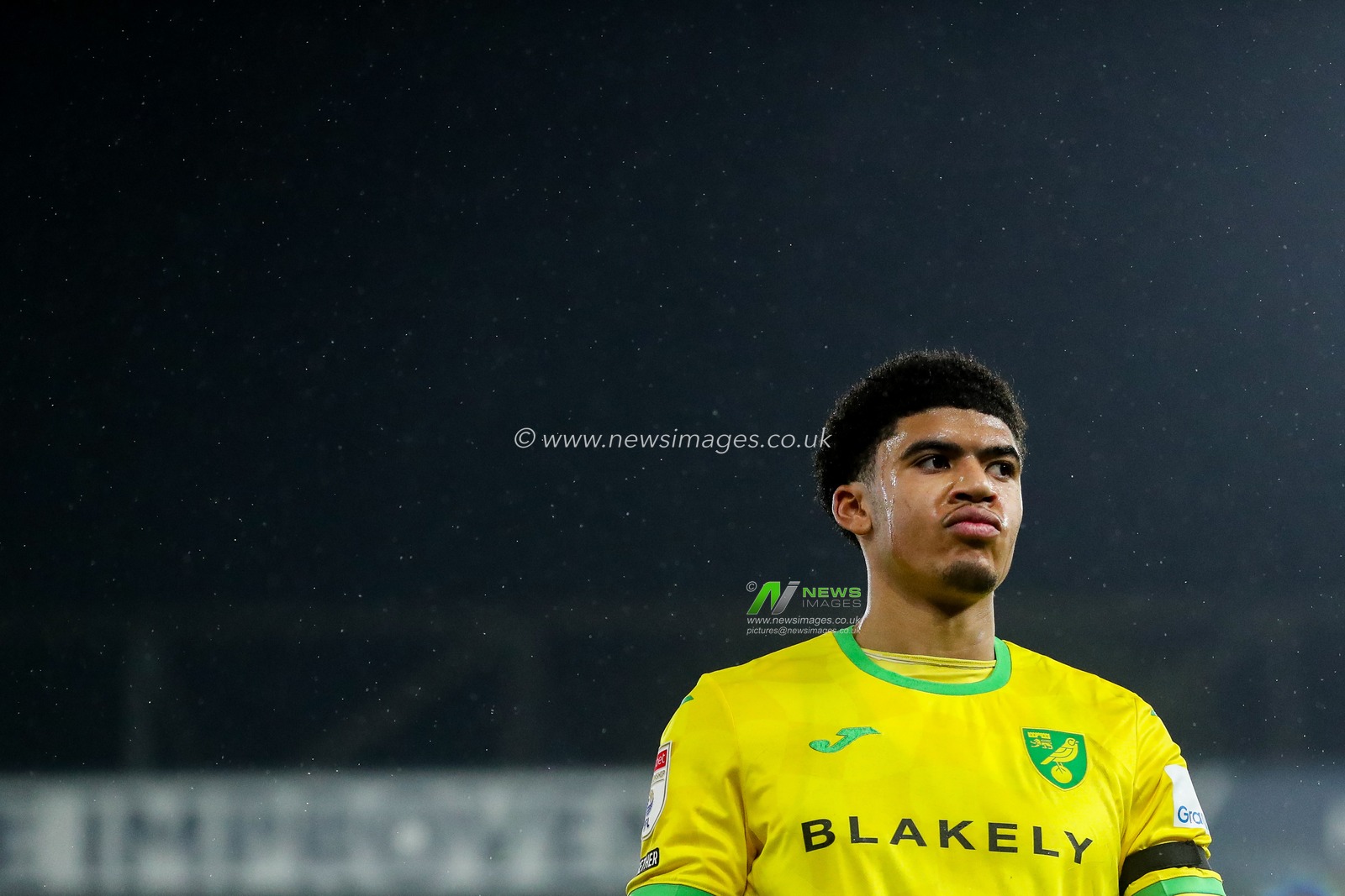 Lucien Mahovo of Norwich City reacts during the Sky Bet Championship match Norwich City vs Preston North End at Carrow Road, Norwich, United Kingdom, 11th February 2025

(Photo by Izzy Poles/News Images)