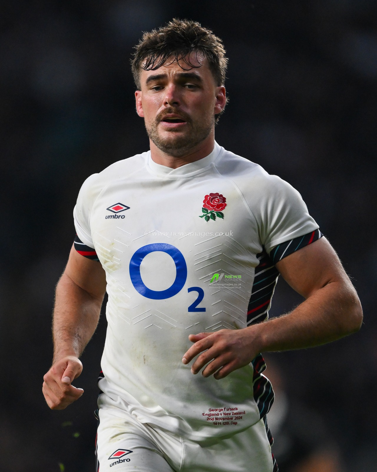 George Furbank of England during the Autumn Nations Series match England vs New Zealand at Allianz Stadium,, Twickenham, United Kingdom, 2nd November 2024

(Photo by Craig Thomas/News Images)