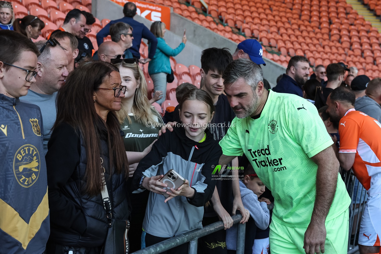 Blackpool Legends match match Blackpool vs Blackpool at Bloomfield Road, Blackpool, United Kingdom, 17th May 2025

(Photo by Mark Cosgrove/News Images)