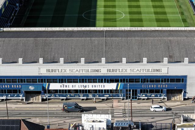 An aerial view of Elland Road during the Premier League match Leeds United vs Sunderland at Elland Road, Leeds, United Kingdom on 03 March 2026

(Photo by Mark Cosgrove/News Images)