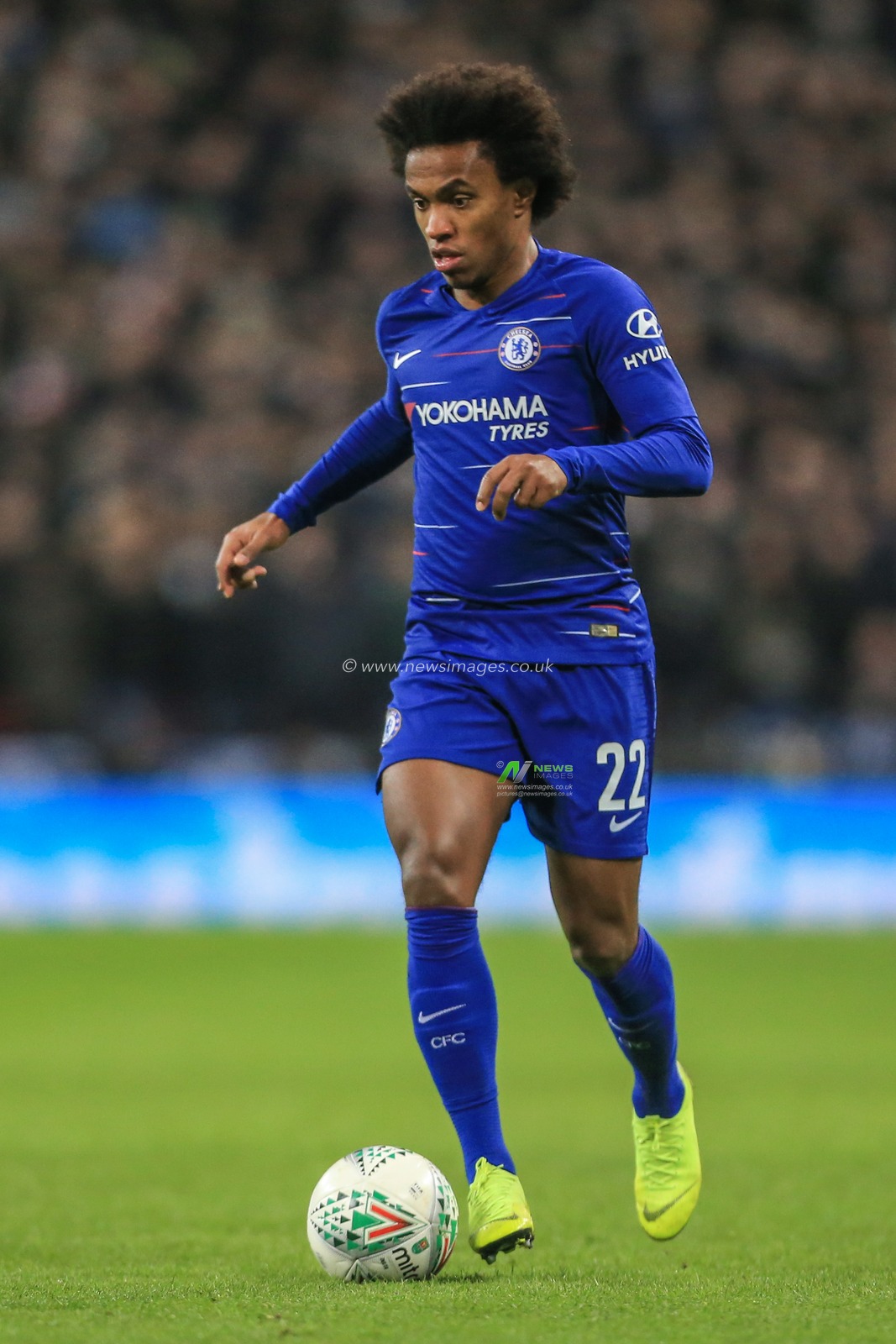 8th January 2019, Wembley, London, England; Carabao EFL Cup, Semi-Final, Tottenham vs Chelsea ; Antonio Rudiger (02) of Chelsea during the game


Credit: Mark Cosgrove/News Images

English Football League images are subject to DataCo Licence