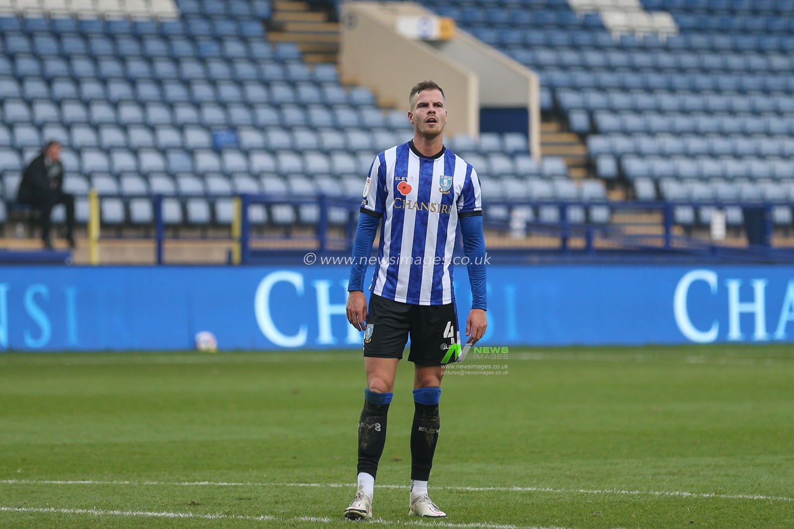 Joost van Aken #4 of Sheffield Wednesday during the game