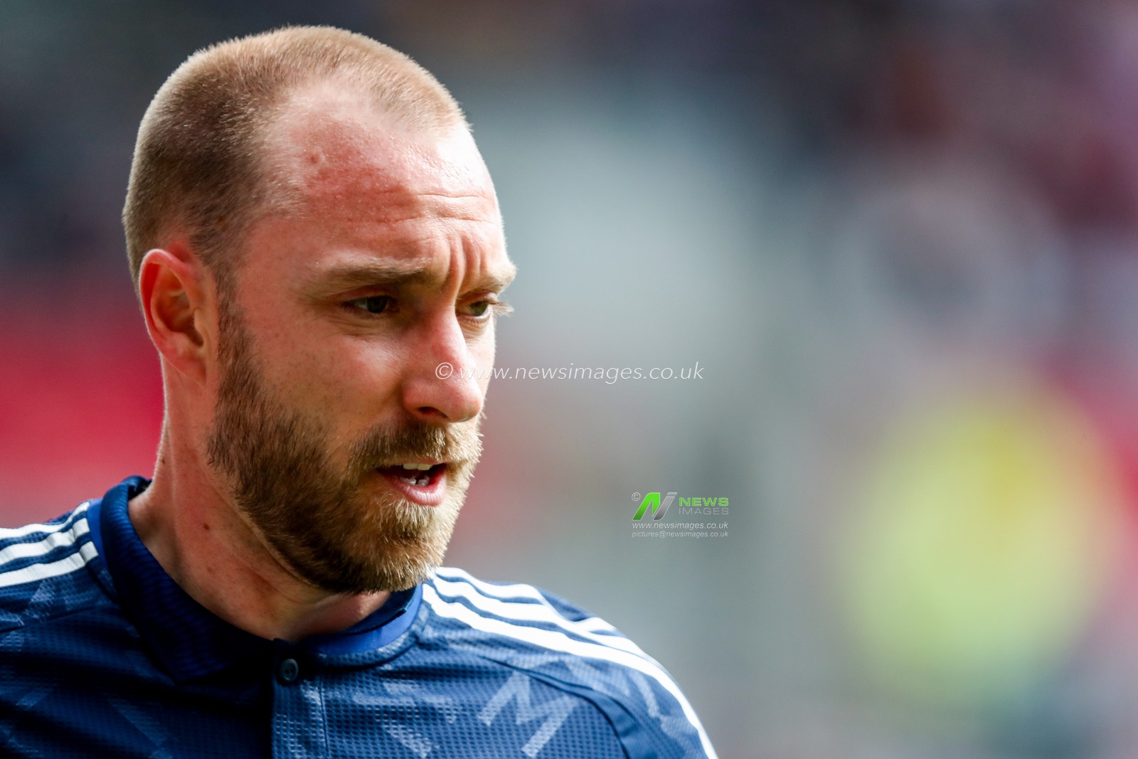 Christian Eriksen of Manchester United looks on during the Premier League match Brentford vs Manchester United at The Gtech Community Stadium, London, United Kingdom, 4th May 2025

(Photo by Izzy Poles/News Images)