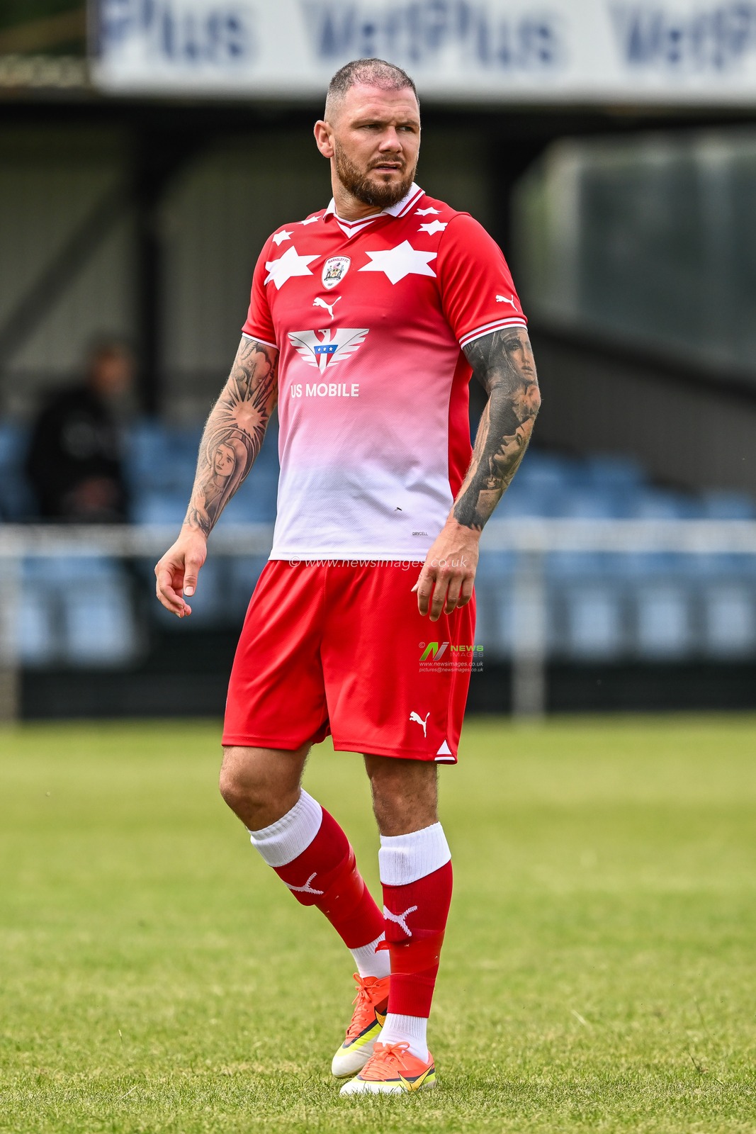 Pre-season friendly match AFC Fylde vs Barnsley at Mill Farm, Fylde, United Kingdom, 8th July 2023

(Photo by Craig Thomas/News Images)