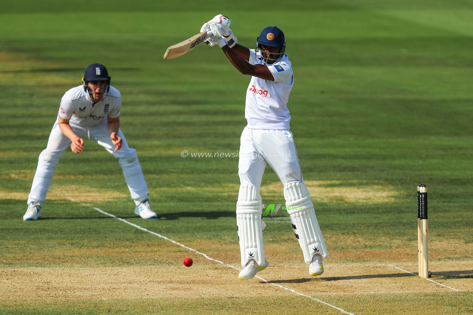 Milan Rathnayake of Sri Lanka bats during the England v Sri Lanka 2nd Rothesay Test Match Day 4 at Lords, London, United Kingdom, 1st September 2024

(Photo by Izzy Poles/News Images)