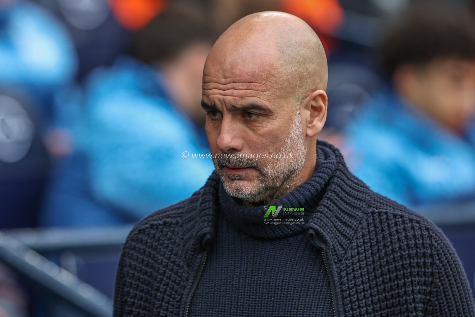 Pep Guardiola manager of Manchester City during the Premier League match Manchester City vs Wolverhampton Wanderers at Etihad Stadium, Manchester, United Kingdom, 4th May 2024

(Photo by Mark Cosgrove/News Images)