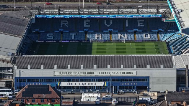 An aerial view of Elland Road during the Premier League match Leeds United vs Sunderland at Elland Road, Leeds, United Kingdom on 03 March 2026

(Photo by Mark Cosgrove/News Images)