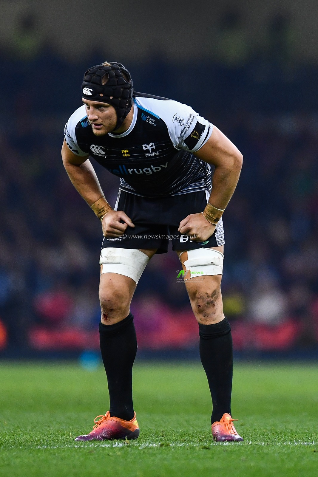27th April 2019 , Principality Stadium , Cardiff, Wales ; Guinness pro 14â€™s, Round 21, Cardiff Blues Vs Ospreys ; James King of Ospreys

Credit:  Craig Thomas/News Images