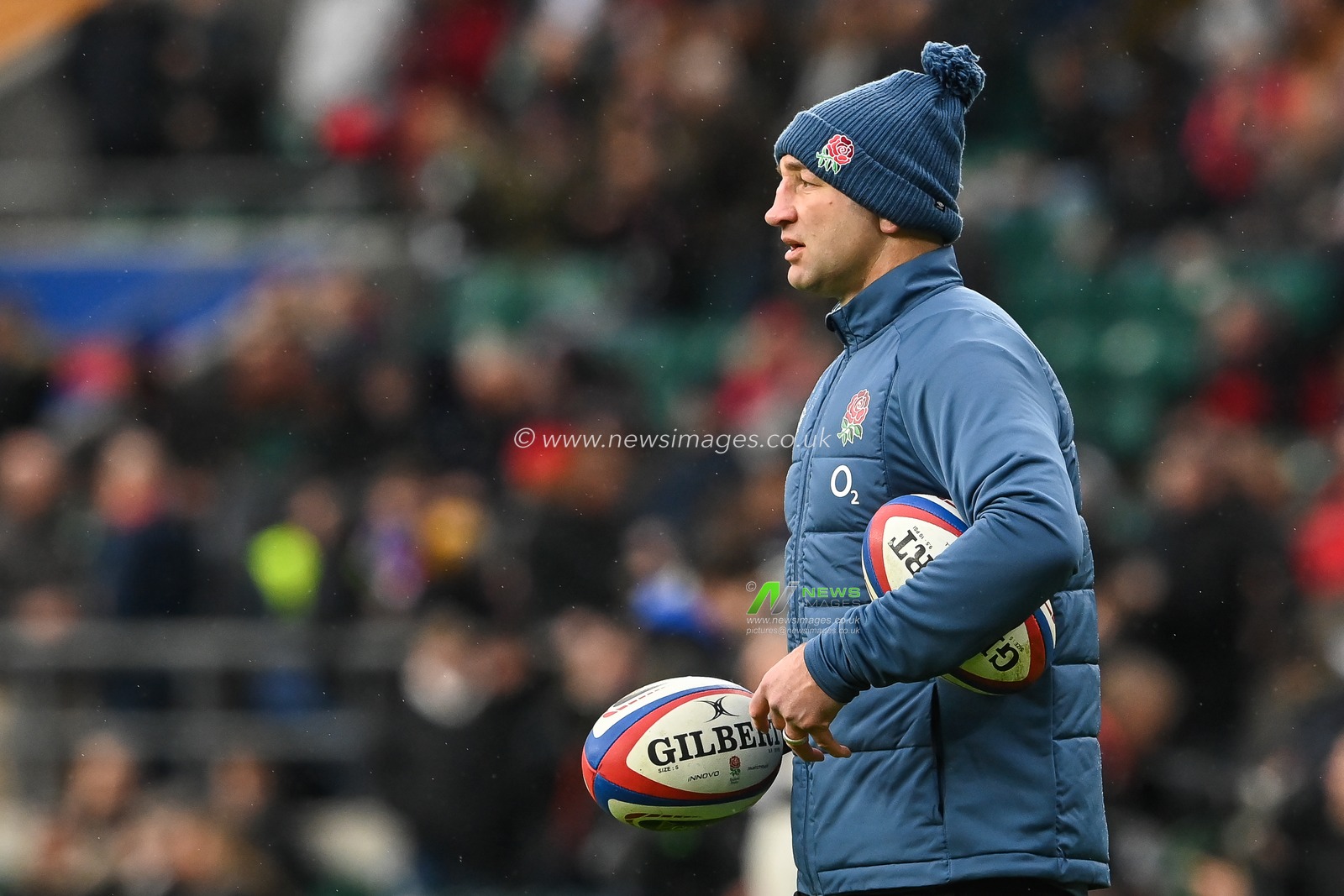 Steve Borthwick Head Coach of England during pre match warm up ahead of the 2023 Guinness 6 Nations match England vs Italy at Twickenham Stadium, Twickenham, United Kingdom, 12th February 2023

(Photo by Craig Thomas/News Images)