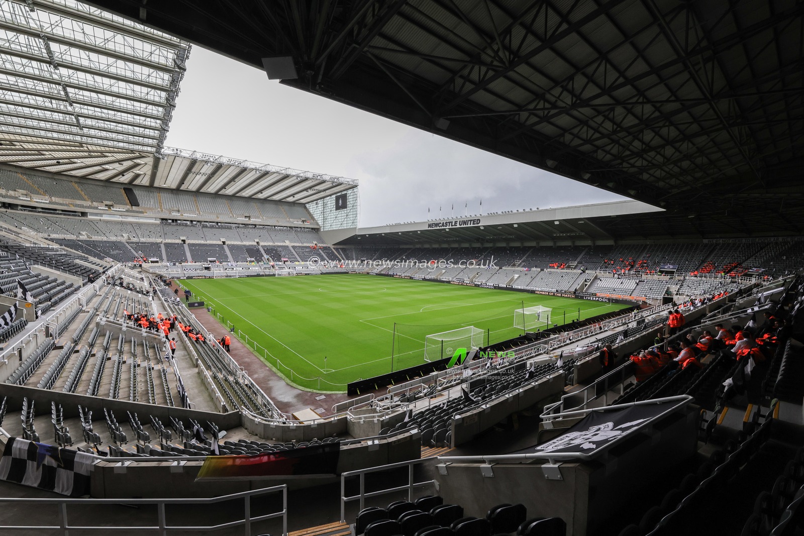 A general view of St. Jamesâ€™s Park during the Premier League match Newcastle United vs Liverpool at St. James's Park, Newcastle, United Kingdom, 27th August 2023

(Photo by Mark Cosgrove/News Images)