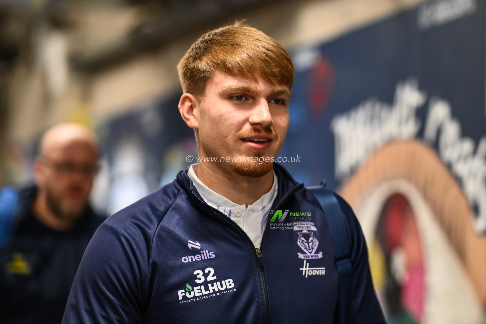 Nolan Tupaea of Warrington Wolves arrives ahead of Toby King's Testimonial match Warrington Wolves vs Leigh Leopards at Halliwell Jones Stadium, Warrington, United Kingdom, 1st February 2025

(Photo by Craig Thomas/News Images)
