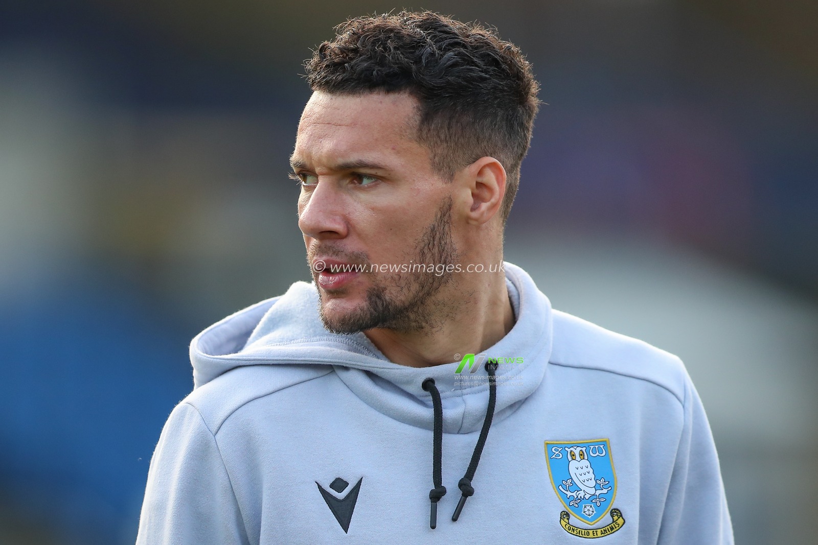 Marvin Johnson #18 of Sheffield Wednesday arrives ahead of the Sky Bet League 1 match Wycombe Wanderers vs Sheffield Wednesday at Adams Park, High Wycombe, United Kingdom, 14th January 2023

(Photo by Gareth Evans/News Images)