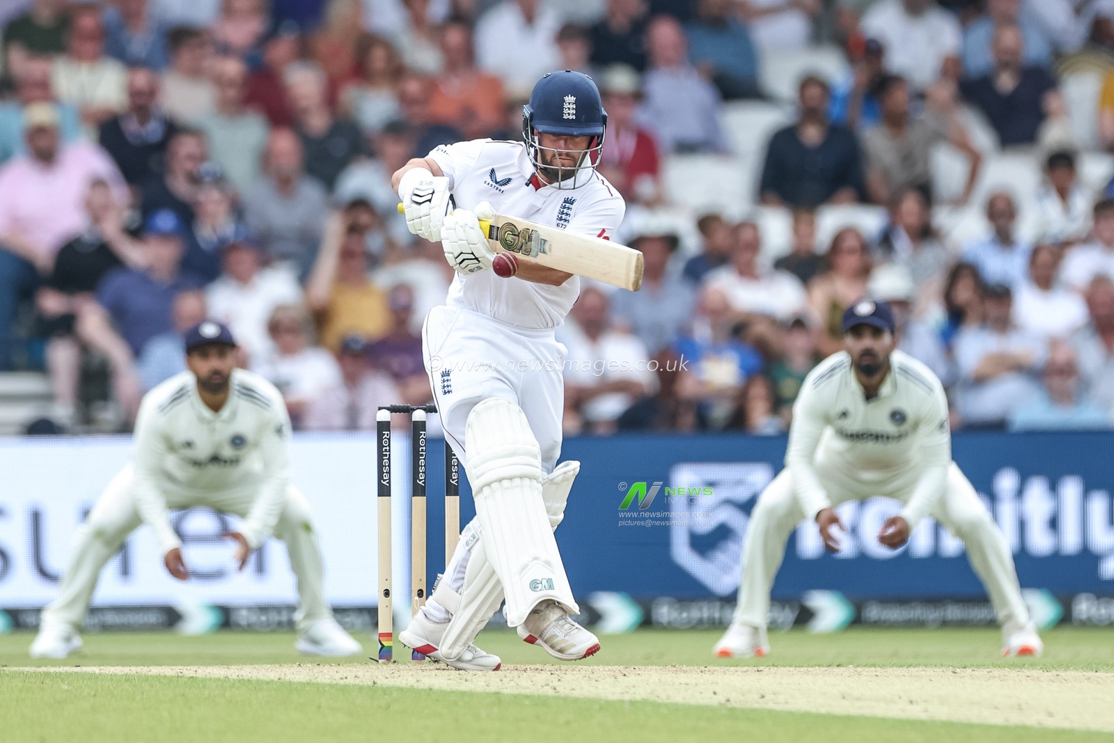 Ben Duckett of England in action during the 1st Rothesay Test Match Day 2 England vs India at Headingley Cricket Ground, Leeds, United Kingdom, 21st June 2025

(Photo by Mark Cosgrove/News Images)