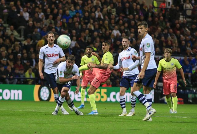 EFL Carabao Cup Football Third Round Preston North End vs Manchester City