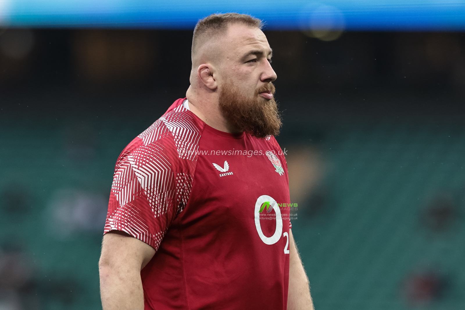 Joe Heyes of England in the pre-game warm up during the Guinness Six Nations 2026 match England vs Wales at Allianz Stadium, Twickenham, United Kingdom on 07 February 2026

(Photo by Mark Cosgrove/News Images)