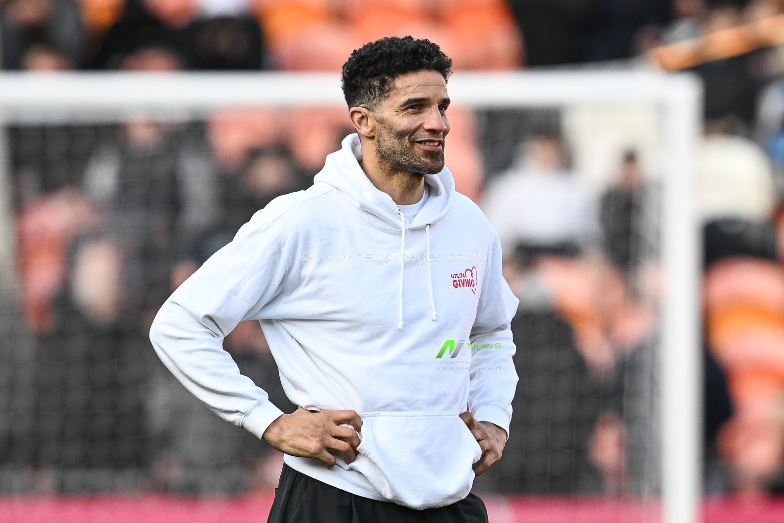 Former England and Portsmouth Goal Keeper David James during the Sky Bet League 1 match Blackpool vs Portsmouth at Bloomfield Road, Blackpool, United Kingdom, 9th March 2024

(Photo by Craig Thomas/News Images)