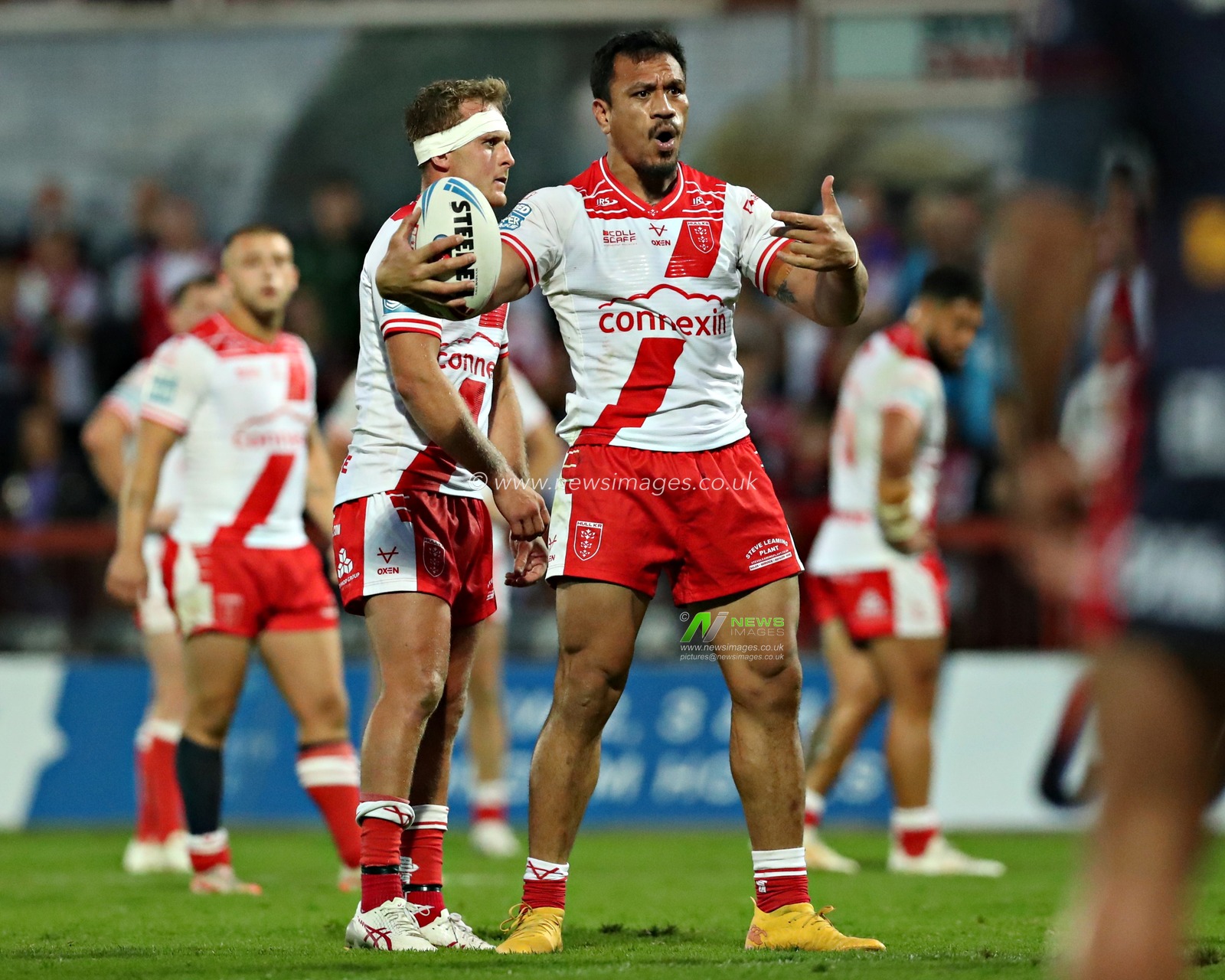 Sauaso Sue of Hull KR appeals during the Betfred Super League Round 13 match Hull KR vs St Helens at Sewell Group Craven Park, Kingston upon Hull, United Kingdom, 30th May 2025

(Photo by Sam Eaden/News Images)