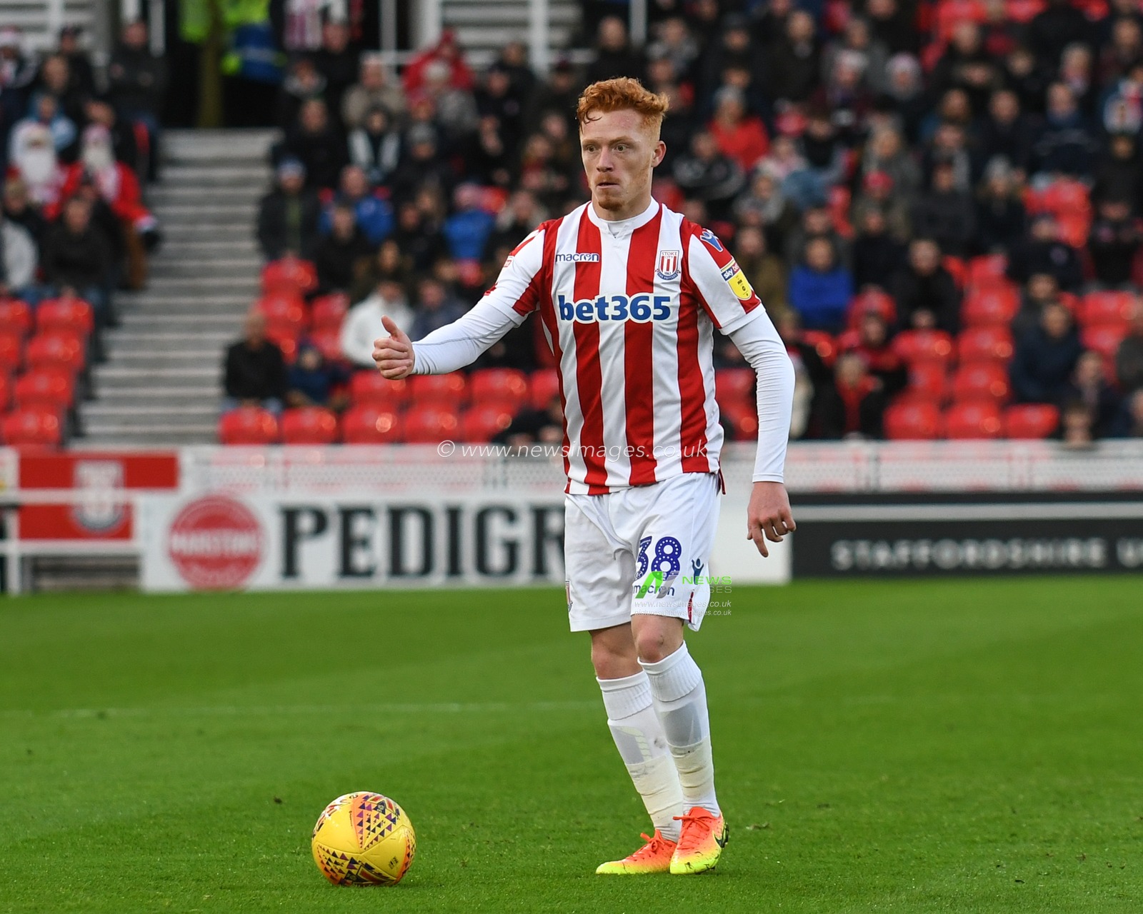 22nd December 2018, Bet 365 Stadium, Stoke-on-Trent, England; Sky Bet Championship, Stoke City vs Millwall ; Ryan Woods of Stoke City 


Credit: Richard Long/News Images

English Football League images are subject to DataCo Licence