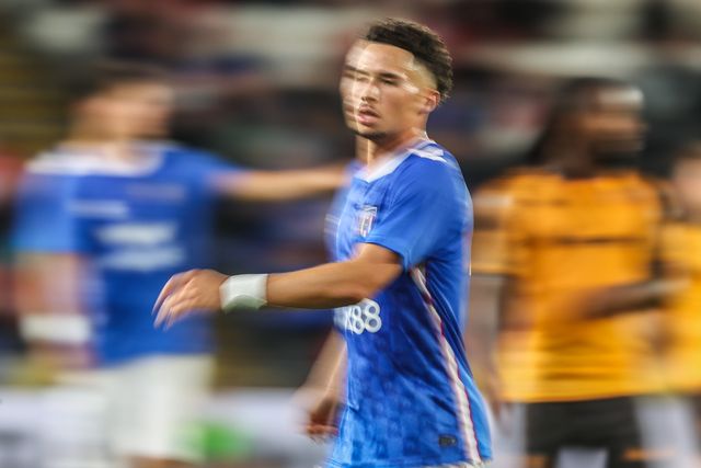 Chemsdine Talbi of Sunderland during the Pre-season friendly match Hull City vs Sunderland at MKM Stadium, Hull, United Kingdom, 29th July 2025

(Photo by Alfie Cosgrove/News Images)