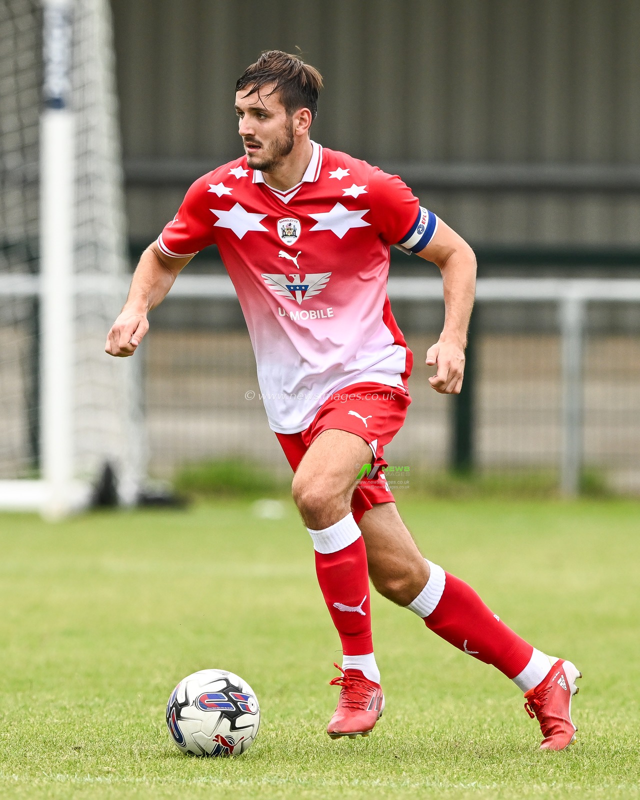 Pre-season friendly match AFC Fylde vs Barnsley at Mill Farm, Fylde, United Kingdom, 8th July 2023

(Photo by Craig Thomas/News Images)