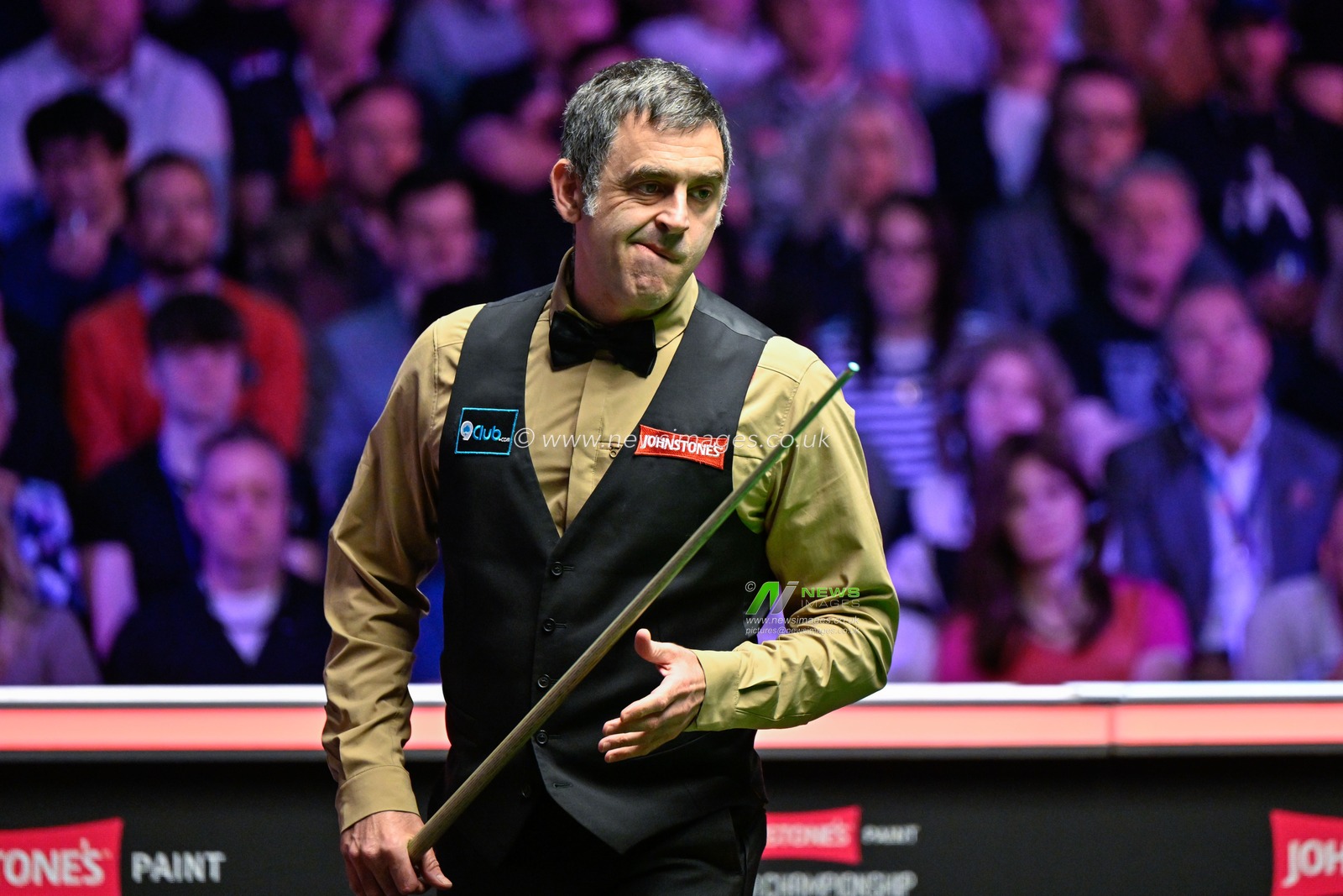 Ronnie O'Sullivan, during the Johnstoneâ€™s Paint Tour Championship Final at Manchester Central, Manchester, United Kingdom, 7th April 2024

(Photo by Cody Froggatt/News Images)