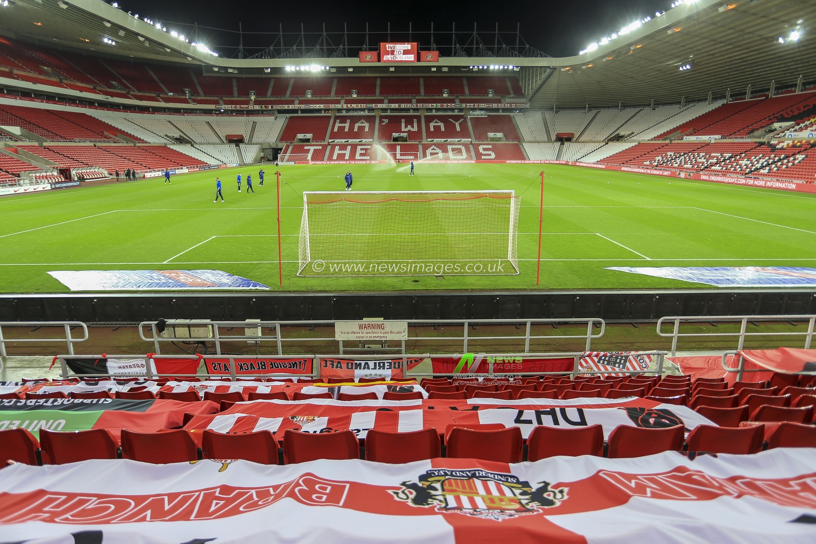 A general view of the Stadium of Light before the Sky Bet League One match between Sunderland and Ipswich Town