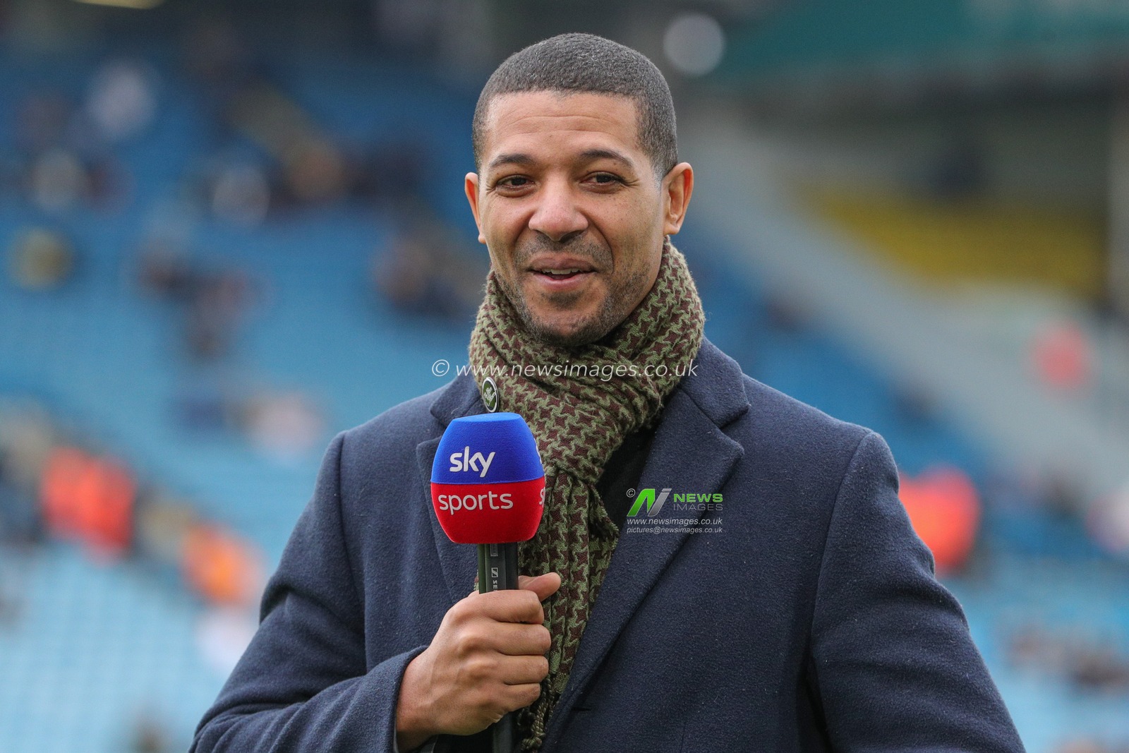 Former Leeds United player Jermaine Beckford talks to Sky Sports ahead of the Premier League match Leeds United vs Manchester United at Elland Road, Leeds, United Kingdom, 12th February 2023

(Photo by James Heaton/News Images)