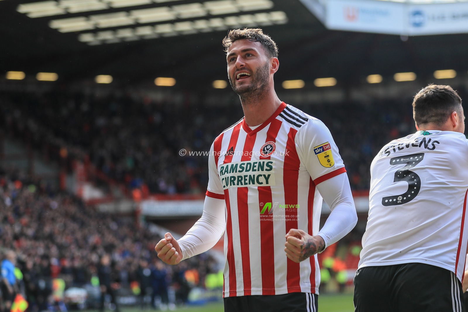 13th April 2019 , Bramall Lane, Sheffield, England; Sky Bet Championship, Sheffield United vs Millwall ; Gary Madine (14) of Sheffield United celebrates his goal to make it 1-0


Credit: Mark Cosgrove/News Images

English Football League images are subject to DataCo Licence