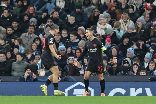 UEFA Champions League Matchday 5 of 8 Manchester City v Bayer 04 Leverkusen