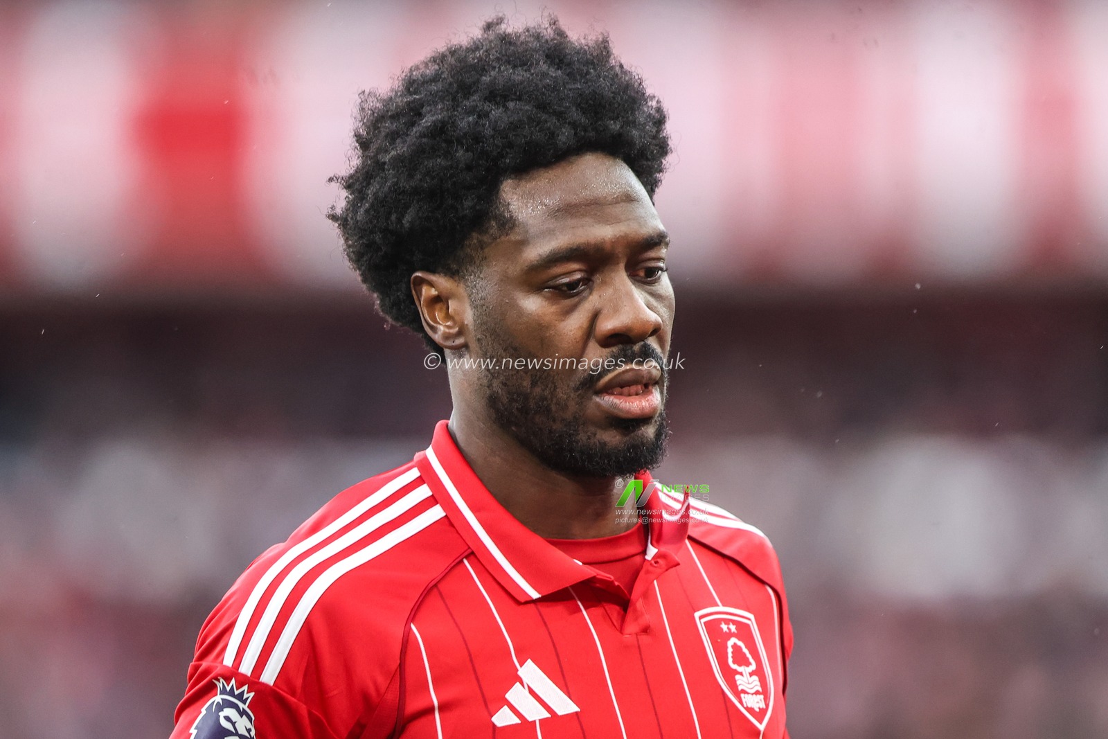 Ola Aina of Nottingham Forest during the Premier League match Nottingham Forest vs Fulham at City Ground, Nottingham, United Kingdom on 15 March 2026

(Photo by Alfie Cosgrove/News Images)