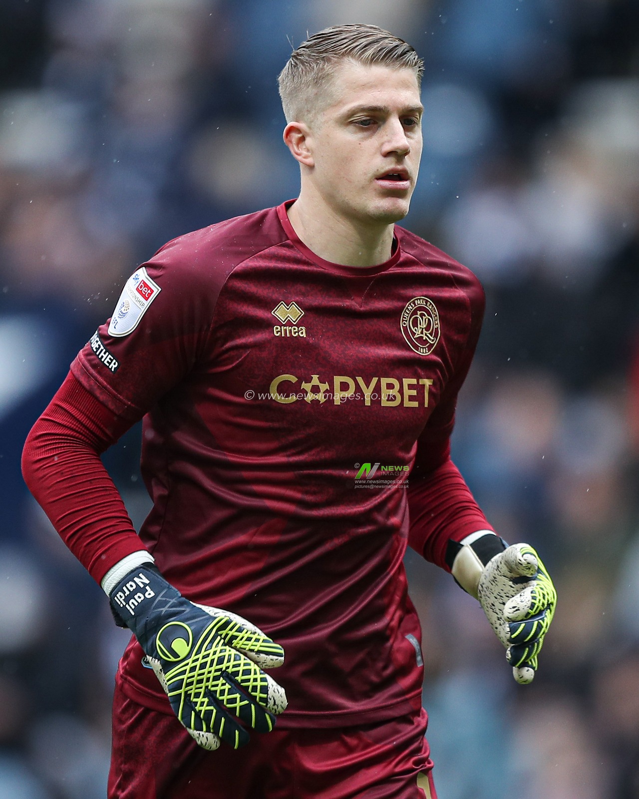 Paul Nardi of Queens Park Rangers during the Sky Bet Championship match Preston North End vs Queens Park Rangers at Deepdale, Preston, United Kingdom, 18th April 2025

(Photo by Jorge Horsted/News Images)
