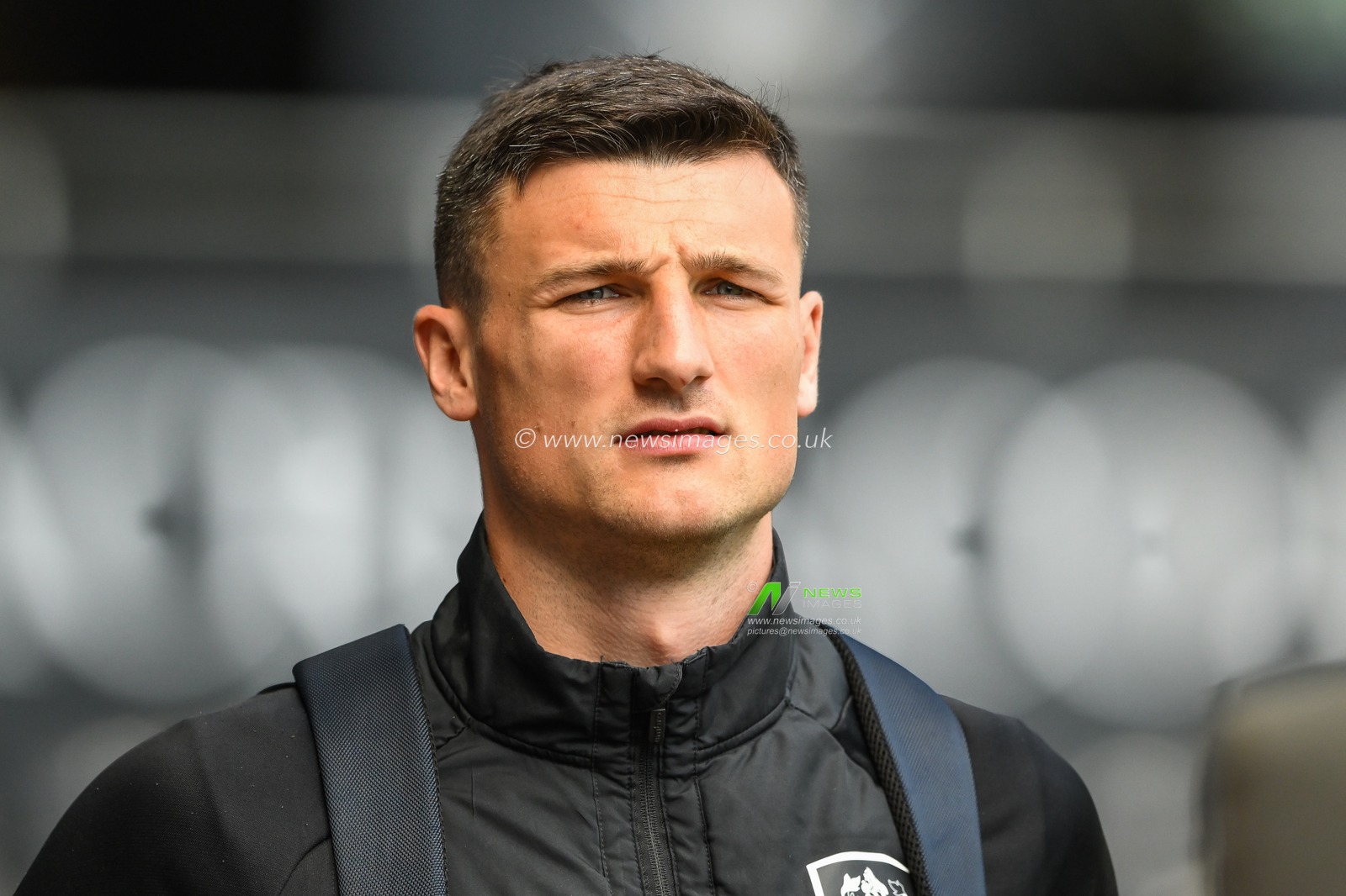 Matty Pearson #4 of Huddersfield Town arrives ahead of the Sky Bet Championship match Swansea City vs Huddersfield Town at Swansea.com Stadium, Swansea, United Kingdom, 15th April 2023

(Photo by Craig Thomas/News Images)