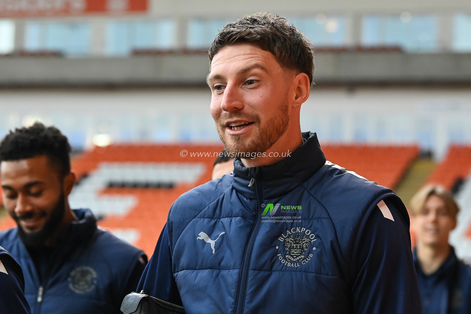 James Husband #3 of Blackpool arrives at Bloomfield Road ahead of the Sky Bet Championship match Blackpool vs Birmingham City at Bloomfield Road, Blackpool, United Kingdom, 10th December 2022

(Photo by Craig Thomas/News Images)