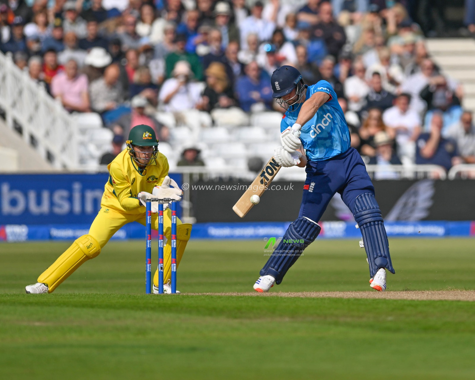Phil SALT (England) batting during the First Metro Bank One Day International match England vs Australia at Trent Bridge, Nottingham, United Kingdom, 19th September 2024

(Photo by Mark Dunn/News Images)