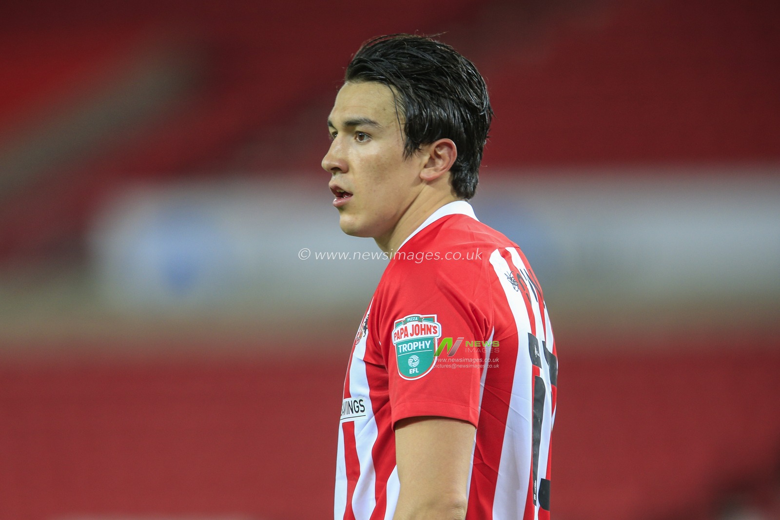 Luke O'Nien #13 of Sunderland during the game